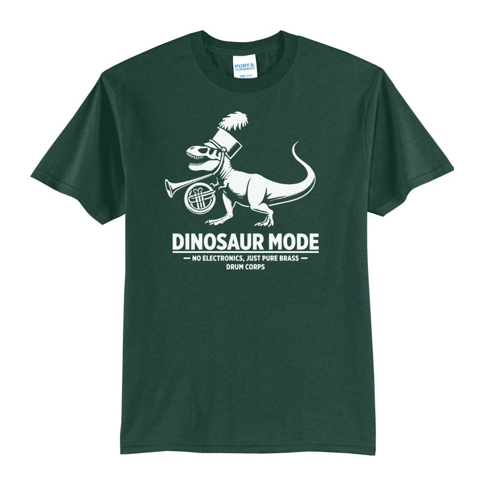 Dinosaur Mode Brass T-Shirt, photo 1